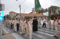  بالصور: نادي الكشاف الأرثوذكسي يُنظم مسيرة مصغرة بمناسبة سبت النور